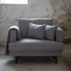 Fjôrd Fauteuil Sofia Grijs Stof