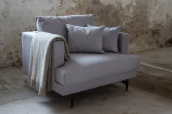 Fjôrd Fauteuil Sofia Grijs Stof