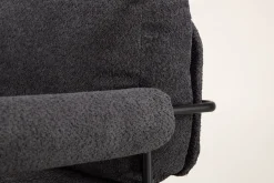 Fjôrd Fauteuil Tillberga x Josefin Lustig Donkergrijs Bouclé