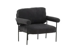 Fjôrd Fauteuil Tillberga x Josefin Lustig Donkergrijs Bouclé