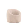 Fjôrd Fauteuil Warren Beige Bouclé
