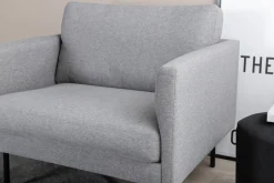 Fjôrd Fauteuil Zoom Grijs Stof