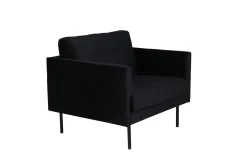 Fjôrd Fauteuil Zoom Zwart Velvet