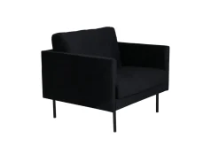 Fjôrd Fauteuil Zoom Zwart Velvet