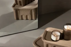 Fjôrd Grote Spiegel Sarasota Mat Zwart