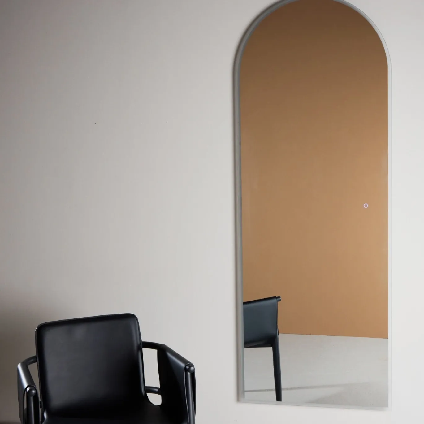 Fjôrd Grote Spiegel Skeppsvik Zilver 70x185cm