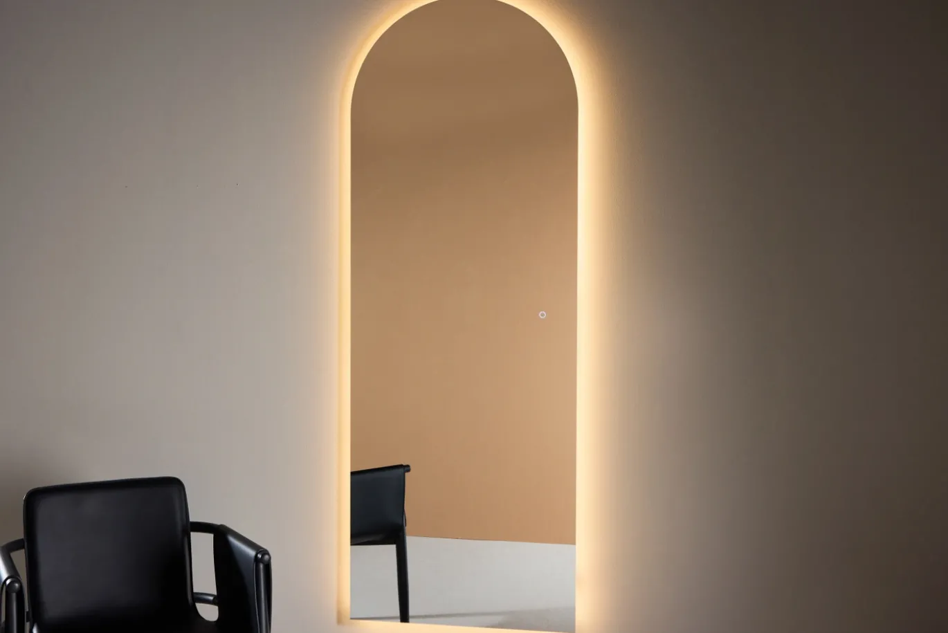 Fjôrd Grote Spiegel Skeppsvik Zilver 70x185cm