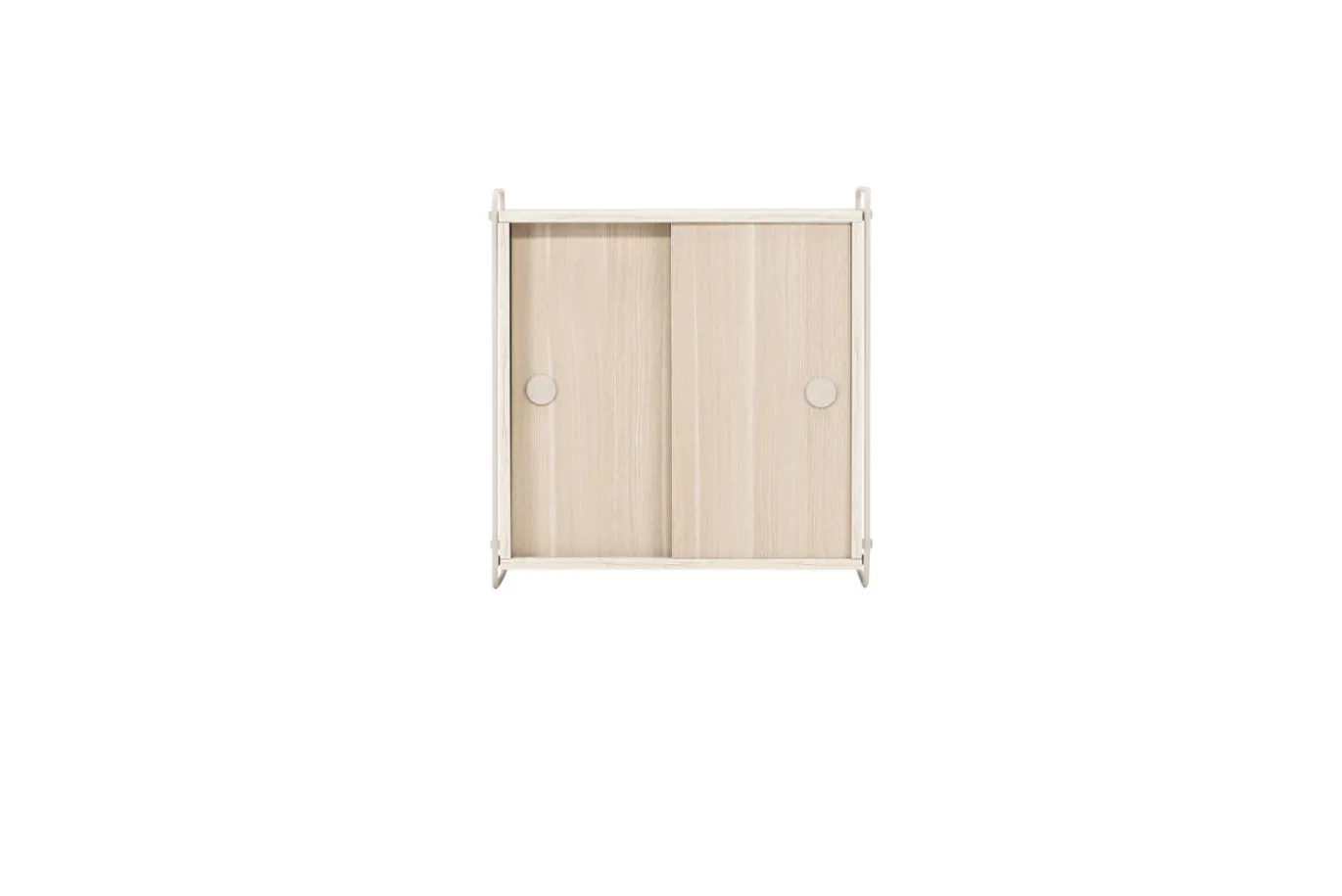 Fjôrd Hangend Wandkastje Paris 61x35x67,8cm Beige MDF