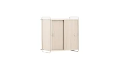Fjôrd Hangend Wandkastje Paris 61x35x67,8cm Beige MDF