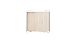 Fjôrd Hangend Wandkastje Paris 61x35x67,8cm Beige MDF