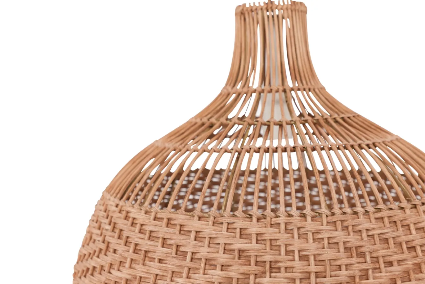 Fjôrd Hanglamp Bastia Naturel Naturel Rotan