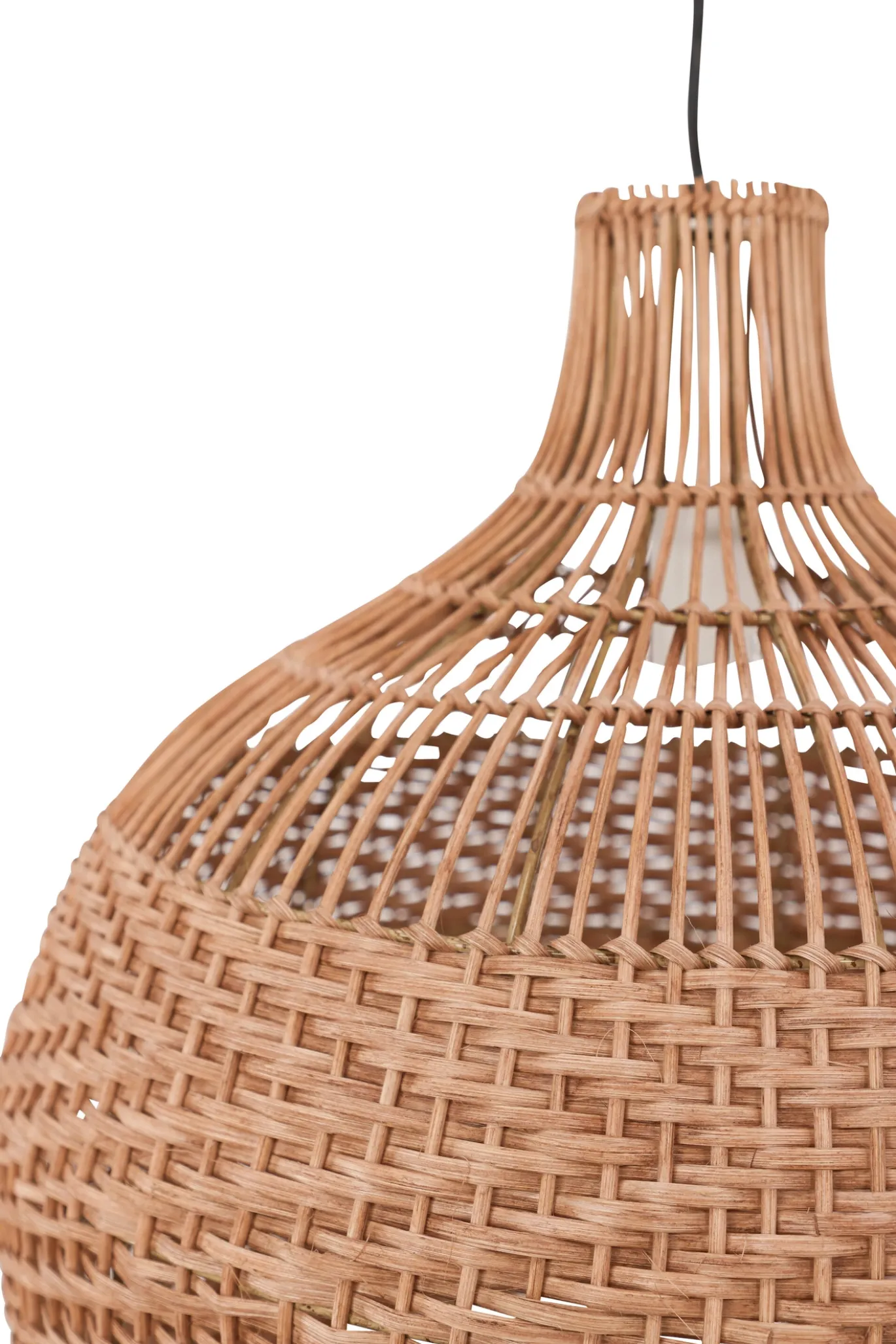 Fjôrd Hanglamp Bastia Naturel Naturel Rotan