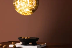 Fjôrd Hanglamp Lemans Zwart Smoked Glas