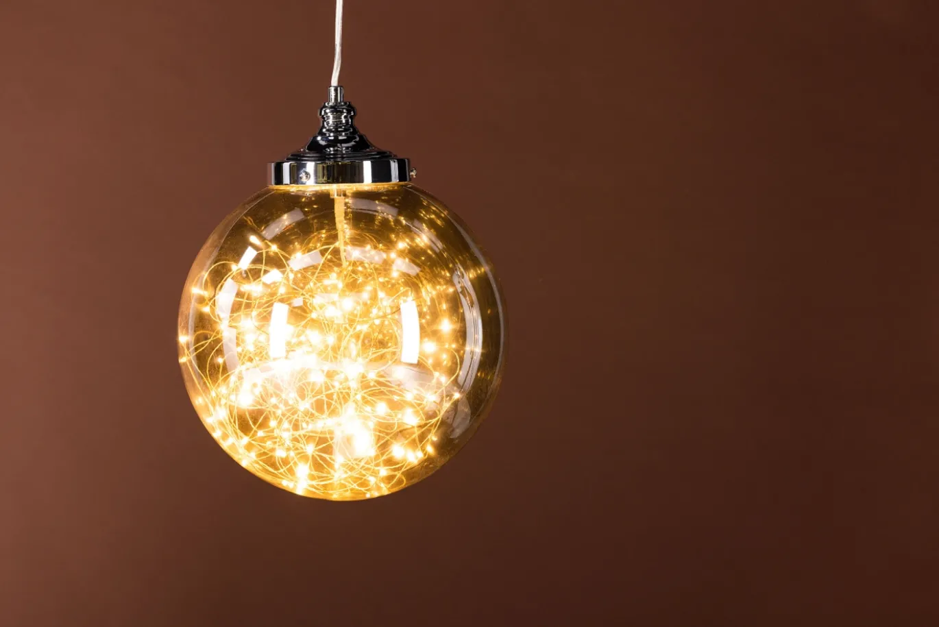Fjôrd Hanglamp Lemans Zwart Smoked Glas