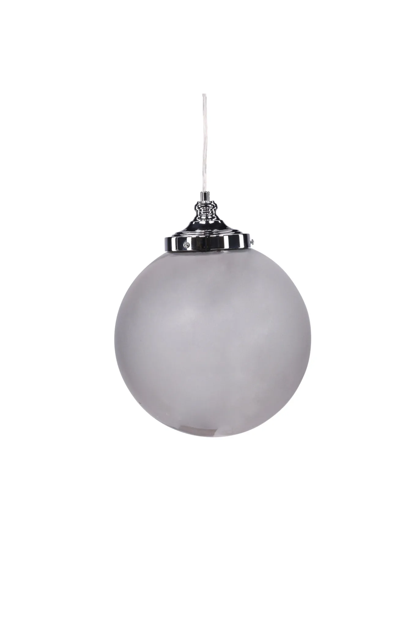 Fjôrd Hanglamp Lemans Zwart Smoked Glas