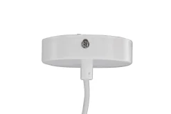 Fjôrd Hanglamp Nicola 45x45cm Wit Veren