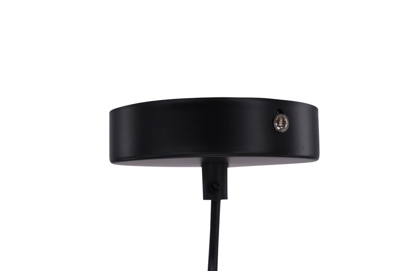 Fjôrd Hanglamp Nicola 75x75cm Zwart/Grijs Veren