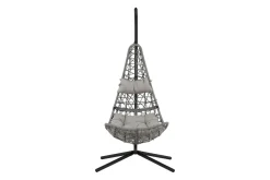 Fjôrd Hangstoel Edinburgh Grijs Wicker