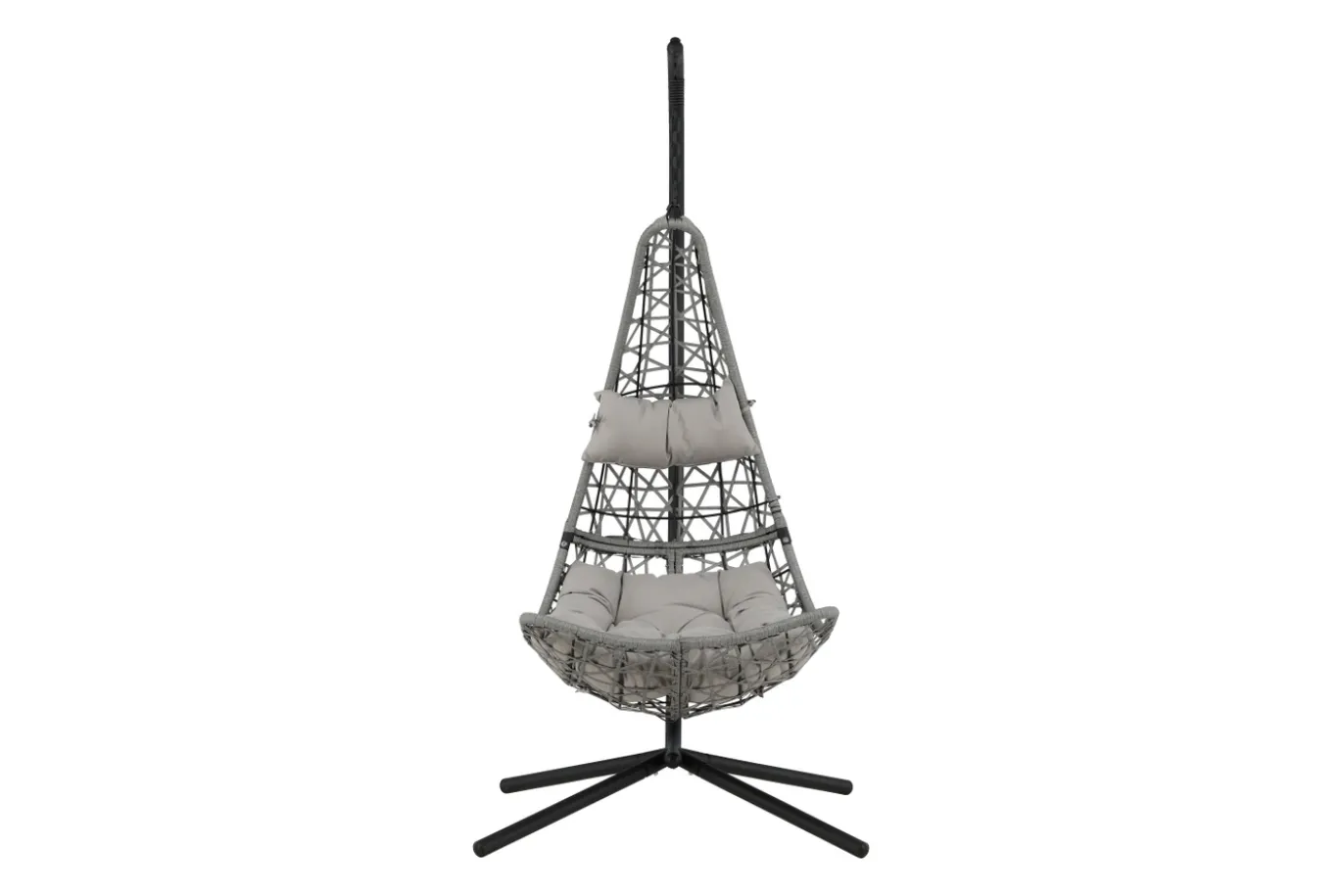 Fjôrd Hangstoel Edinburgh Grijs Wicker