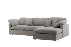 Fjôrd Hoekbank Amalfi Donkergrijs
