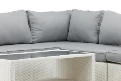 Fjôrd Hoekbankset Amazon Set 3+2+1 Wit/Grijs