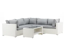 Fjôrd Hoekbankset Amazon Set 3+2+1 Wit/Grijs