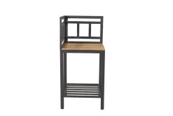 Fjôrd Hoekdeel Mexico Zwart Alu Teak