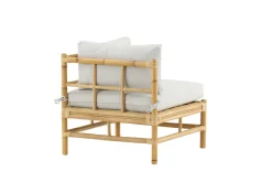 Fjôrd Hoek Loungebank Cane Rotan Naturel Modulair