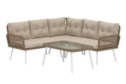 Fjôrd Hoek Loungeset Ibiza Beige