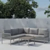 Fjôrd Hoek Loungeset Kos Beige/ Naturel