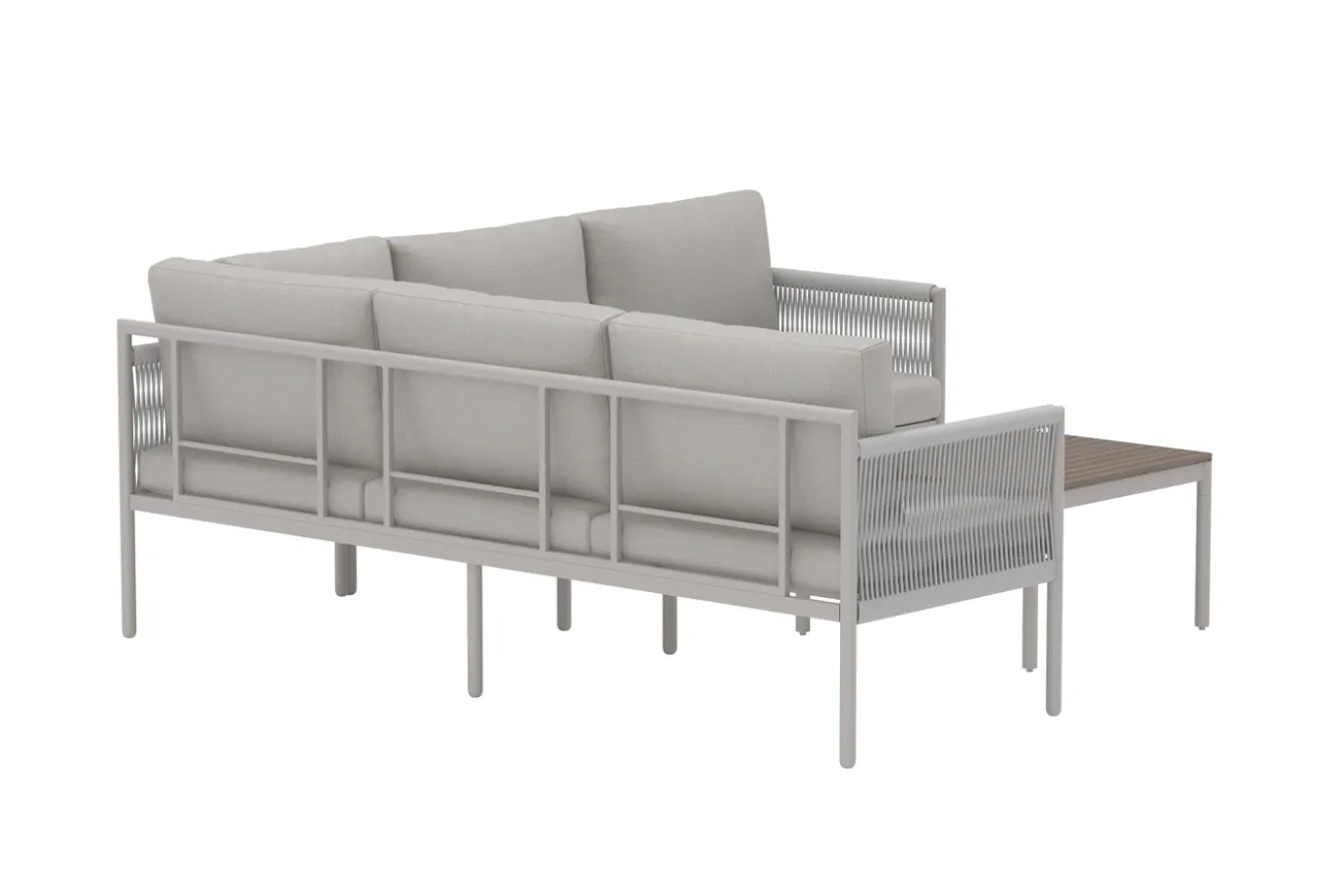 Fjôrd Hoek Loungeset Kos Beige/ Naturel