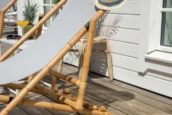 Fjôrd Inklapbaar Ligbed Cane Rotan Naturel