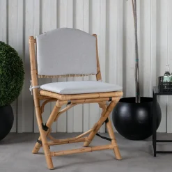 Fjôrd Inklapbare Tuinstoel Cane Rotan Naturel