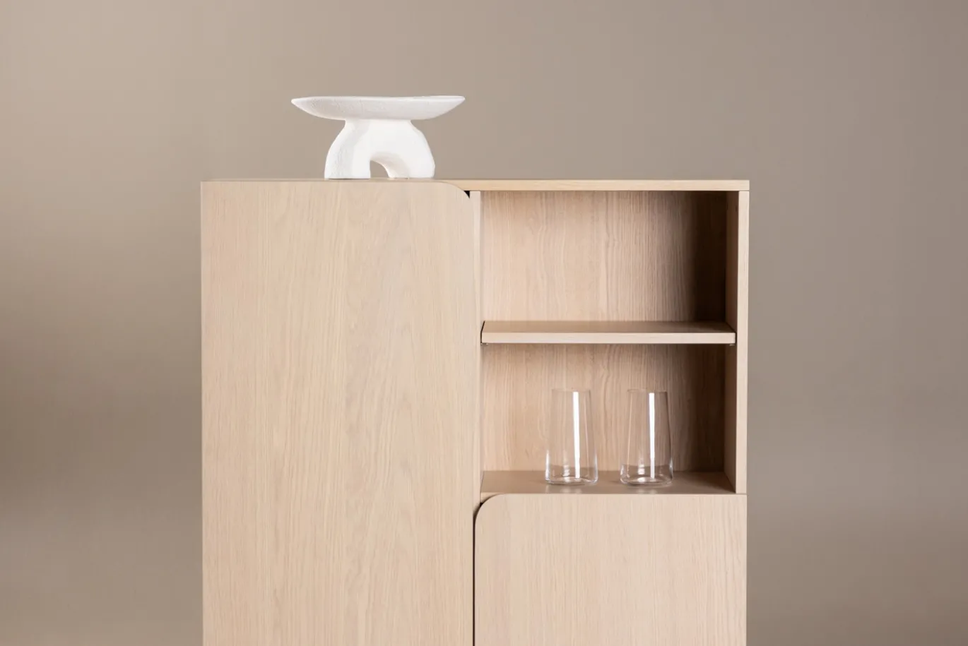 Fjôrd Kast Tyresö MDF Whitewash 80x110cm