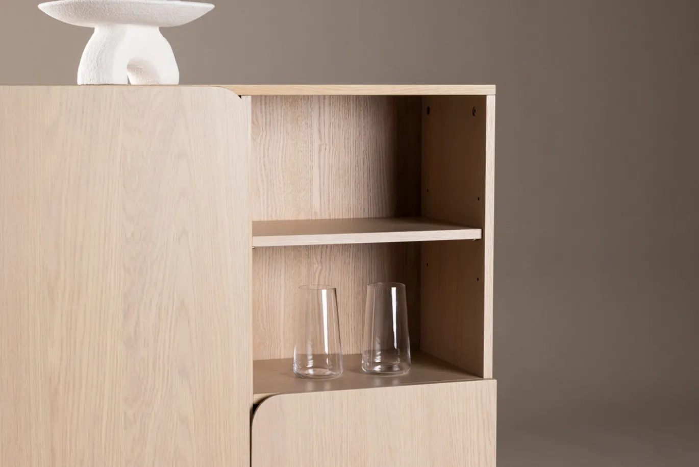Fjôrd Kast Tyresö MDF Whitewash 80x110cm
