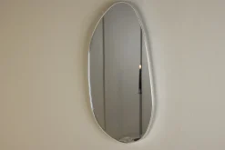 Fjôrd Kleine Spiegel Borgholm Glas Zilver 55x30cm