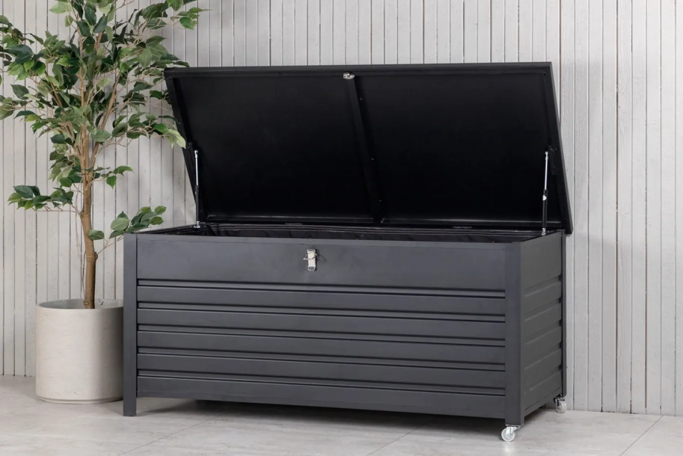 Fjôrd Kussenbox Elsa Zwart 130x60cm