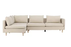 Fjôrd Loungebank 3-zits Zero Beige Links