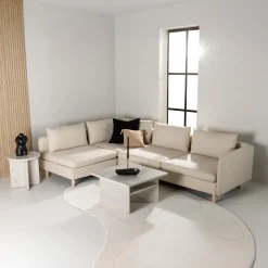 Fjôrd Loungebank 3-zits Zero Beige Links