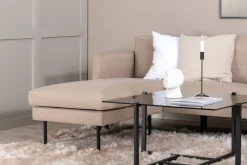 Fjôrd Loungebank Zoom Bruin Stof