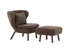 Fjôrd Lounge Fauteuil Ryxö Bruin Teddy