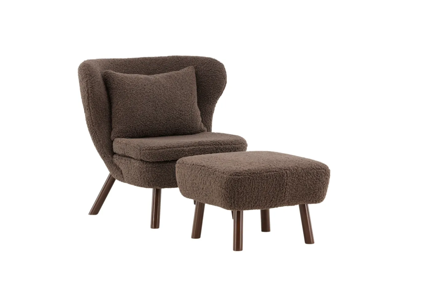 Fjôrd Lounge Fauteuil Ryxö Bruin Teddy