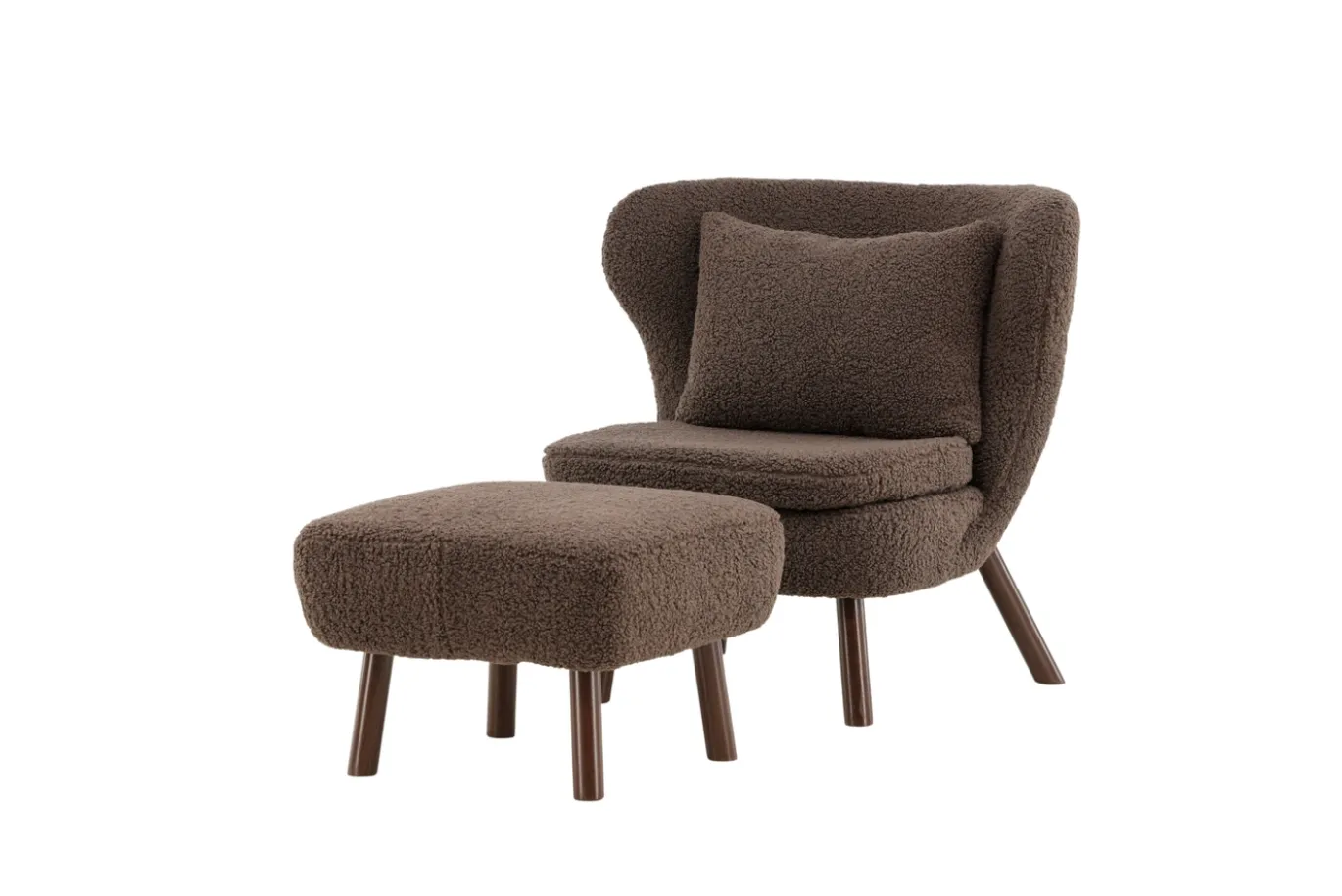 Fjôrd Lounge Fauteuil Ryxö Bruin Teddy