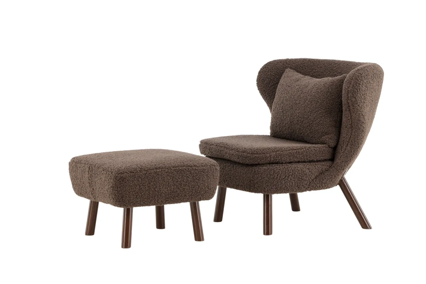Fjôrd Lounge Fauteuil Ryxö Bruin Teddy