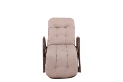 Fjôrd Lounge Ligbed Nella Donker Walnoot/Beige