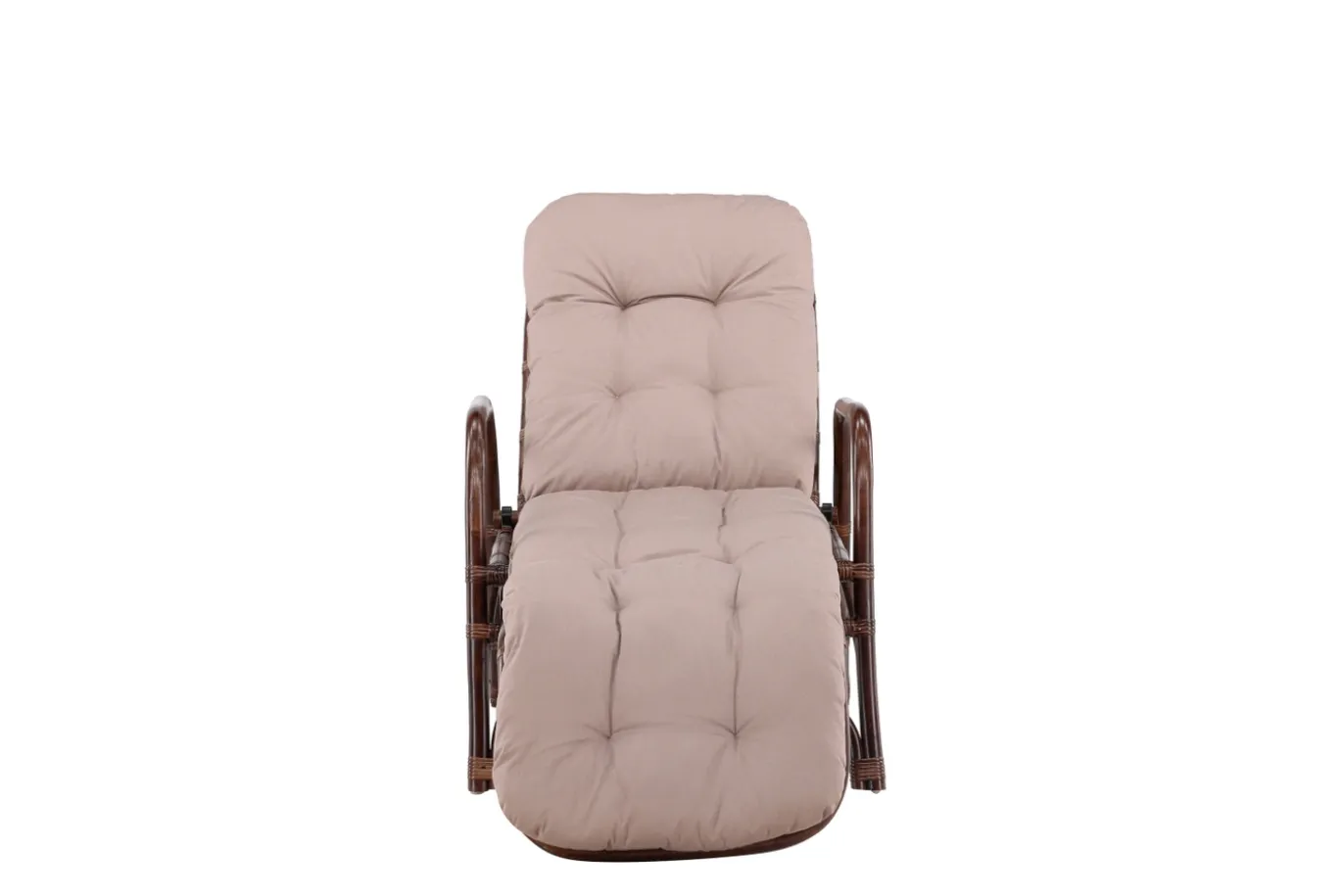 Fjôrd Lounge Ligbed Nella Donker Walnoot/Beige