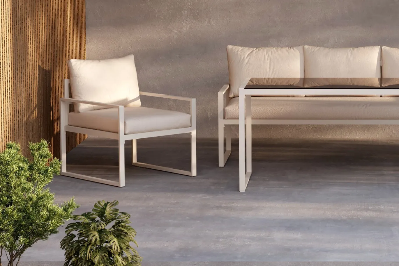 Fjôrd Loungeset Catania Beige