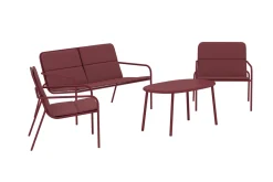 Fjôrd Loungeset Fourni Burgundy