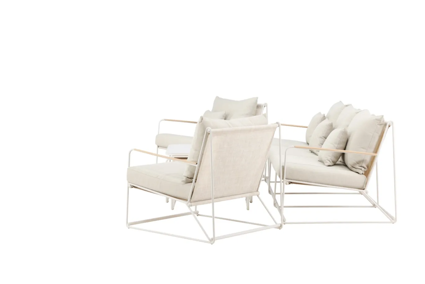 Fjôrd Loungeset Palazzo Beige/ Beige