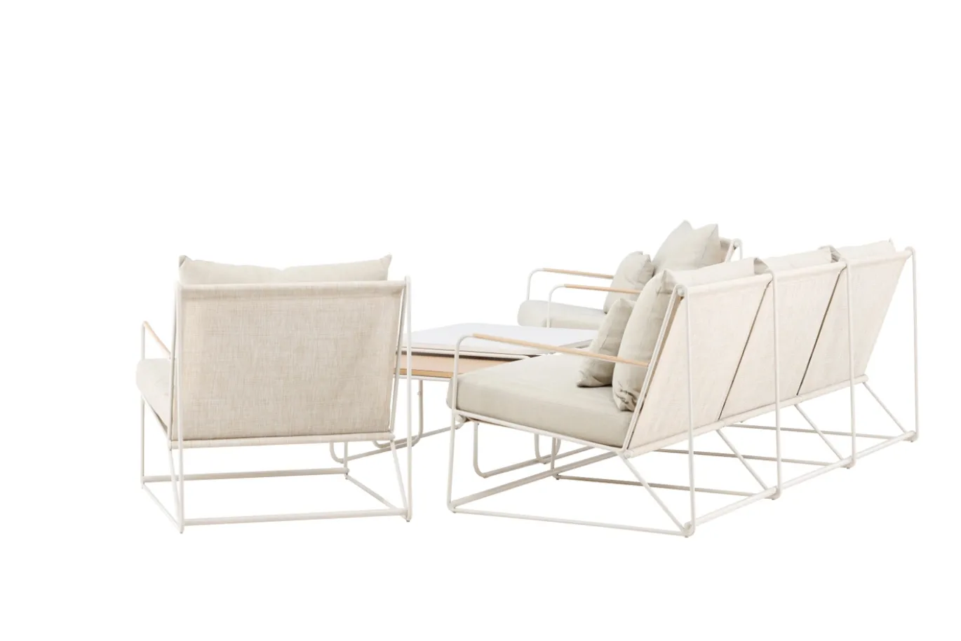 Fjôrd Loungeset Palazzo Beige/ Beige